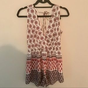 ILLA ILLA Patterned Romper